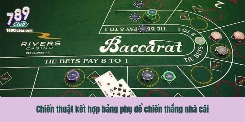 Chiến thuật kết hợp bảng phụ để chiến thắng nhà cái