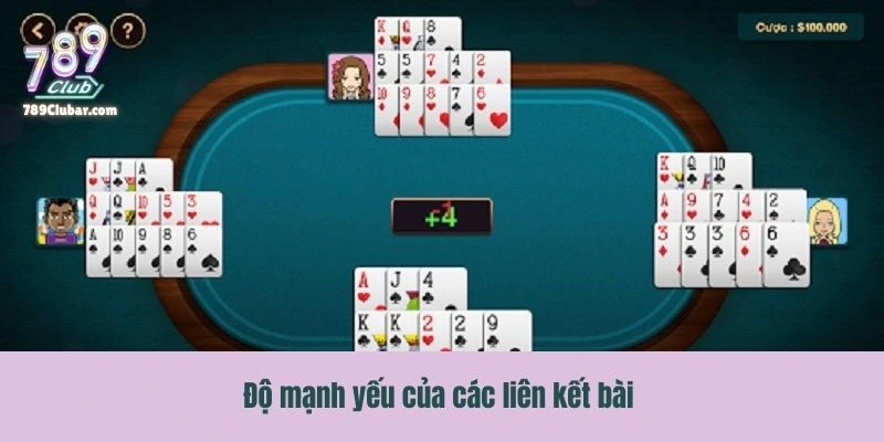 Độ mạnh yếu của các liên kết bài trong game đổi thưởng