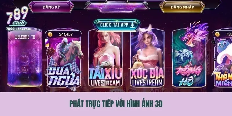 Tính năng phát trực tiếp với chất lượng HD vượt trội