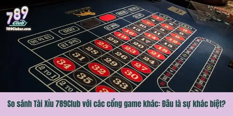 So sánh Tài Xỉu với các cổng game khác: Đâu là sự khác biệt?