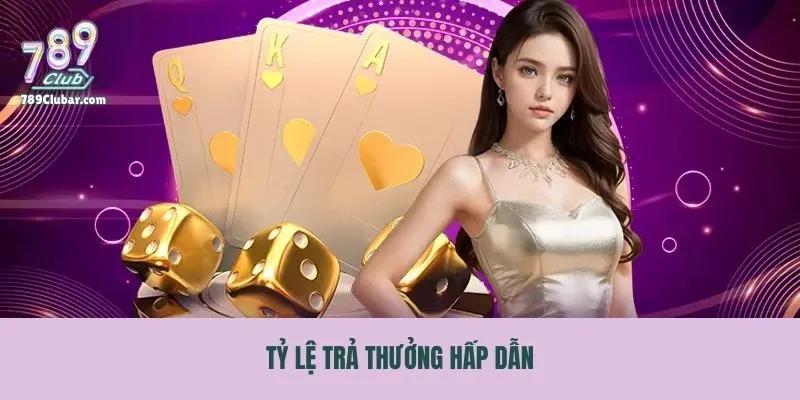 Sân chơi đem đến tỷ lệ trả thưởng hấp dẫn và công bằng 100%